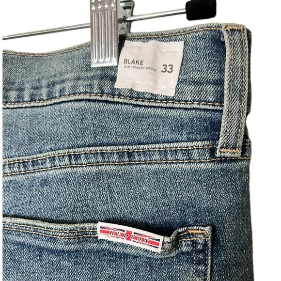 NWT! Hudson Jeans Blake Slim Straight Leg Jeans - Picture 6 of 8